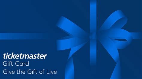 Ticketmaster Gift Card Tickets | Event Dates & Schedule | Ticketmaster.com