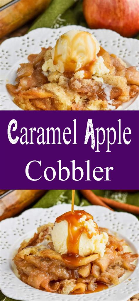 Caramel Apple Cobbler - thepinspopular11.blogspot.com