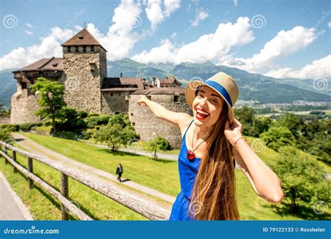 Vaduz Castle in Liechtenstein Stock Image - Image of female, young: 79122133