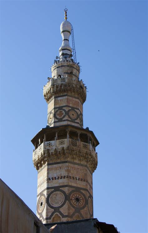 File:Flickr - jemasmith - Qait Bey Minaret, Umayyad Mosque, Damascus ...