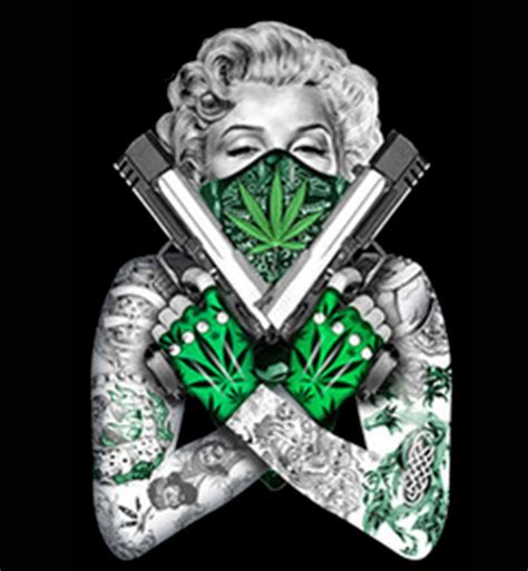 Gangster Cartoon Weed Wallpapers on WallpaperDog