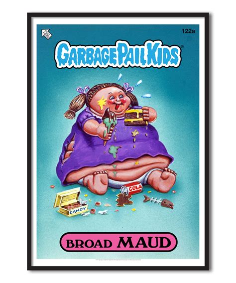 Garbage Pail Kids - Broad Maud Poster - JustPosters