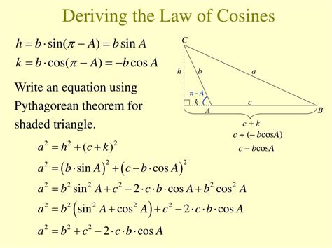 Cosine Formula: Explanation, Definition And Solved Examples, 60% OFF