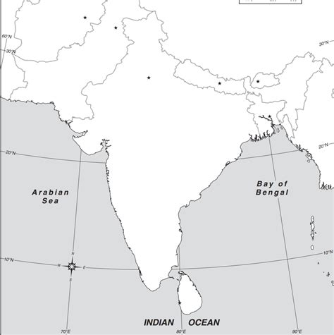 Indian Peninsula Map