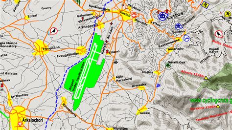 The best cycling and outdoor map of Crete | alternative tourism Greece