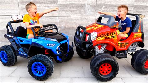 Vlad and Niki play with Monster Truck – Game for children ...