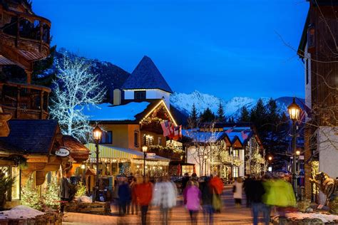 Christmas holidays with European flair in Vail Colorado