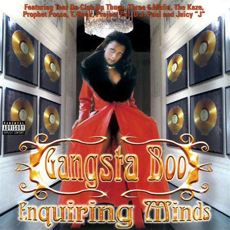 Gangsta Boo – Enquiring Minds (1998, CD) - Discogs