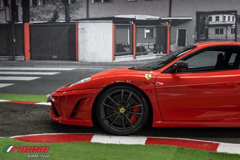 Spectacular red Ferrari F430 Scuderia for sale