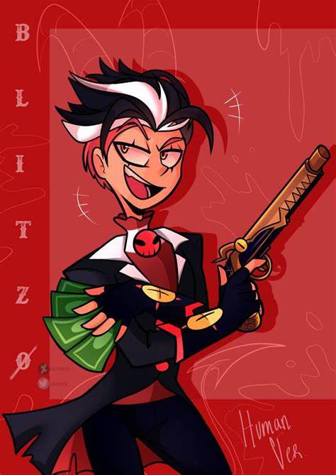 Human Blitzo by ChisitoO on DeviantArt