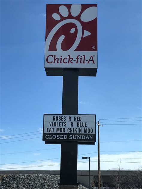 Sign at a local chick-Fil-a [Reno, NV] : r/funny