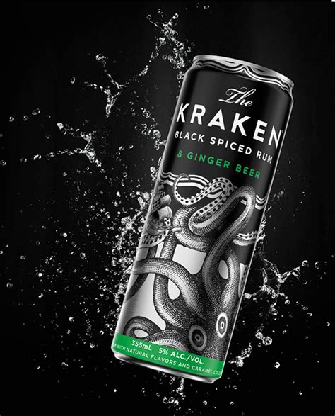 The Kraken Rum Cocktails rendered by Steven Noble :: Behance