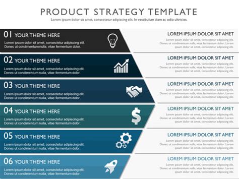 6 Step | Product Strategy Templates | My Product Roadmap