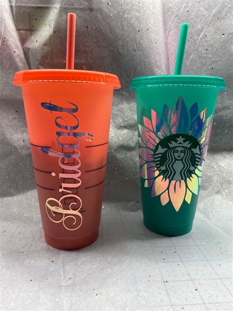 Personalized Starbucks Reusable Tumbler | Etsy