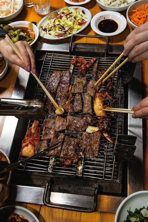 Korean Grill Table Bbq Restaurant : Commercial professional hot pot ...