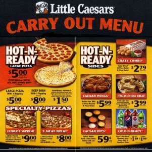 Little Caesars Menu