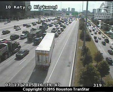 Accident on Katy managed lanes at Texas 6 slows traffic