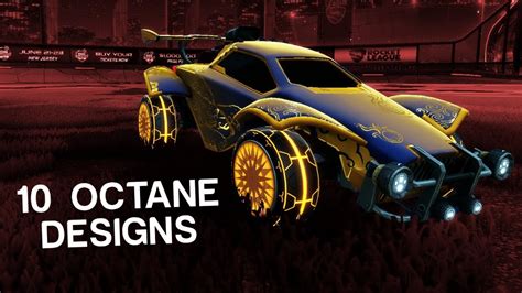 10 More Beautiful Octane Designs in Rocket League - YouTube