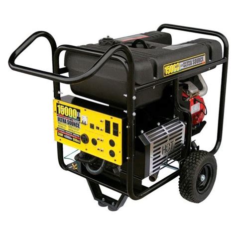 Portable Generators: Generac 4582-2 Ultra Source 15,000 Watt Portable Generator (CARB Compliant)