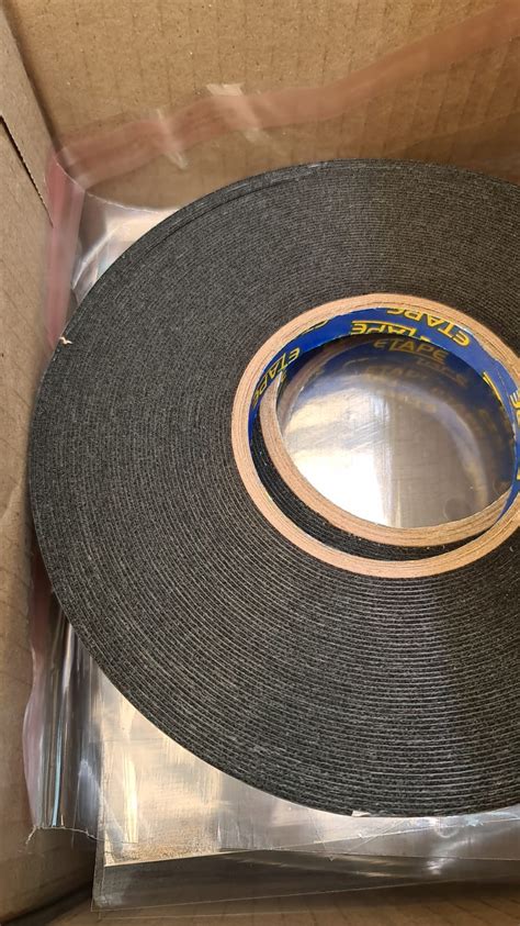 Black Foam Tape 1mm thick x 25m – Backyard Scrappers