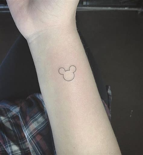 Mickey Mouse outline tattoo by East Iz Mickey Tattoo, Disney Tattoos Small, Mickey Mouse Tattoos ...