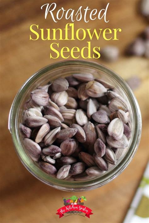 Roasted sunflower seeds are the perfect salty and fun snack. Easy to make and the perfect use ...