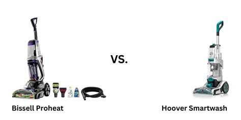 Bissell Proheat vs Hoover Smartwash