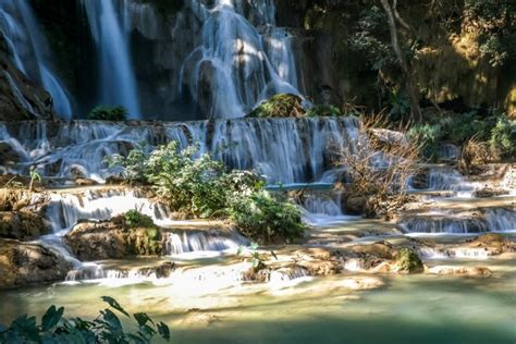 Visiting Kuang Si Falls Near Luang Prabang, Laos - Drive on the Left