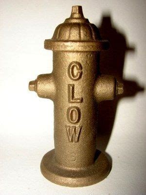 Salesman Sample Brass Antique CLOW Fire Hydrant | Hydrant, Fire hydrant ...