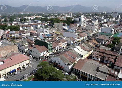 Aerial View of Ipoh Old Town Editorial Stock Photo - Image of ipoh, site: 121698353