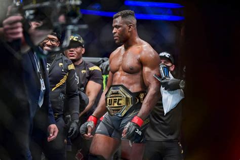 UFC heavyweight champ Francis Ngannou to miss 9 months following knee surgery - MMA Underground