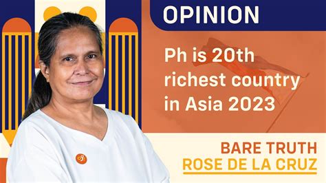Ph is 20th richest country in Asia 2023