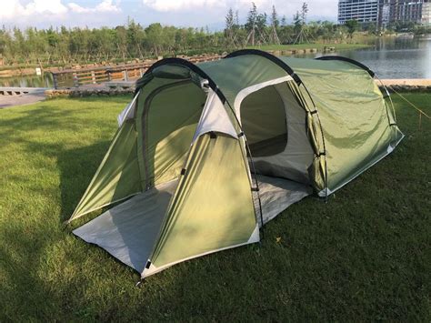 STAR HOME 2 Rooms Camping Tent 3 Person Lightweight Waterproof Tent ...