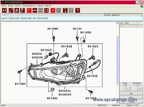 MITSUBISHI (MMC) ASA Europe 2014 Spare Parts Download