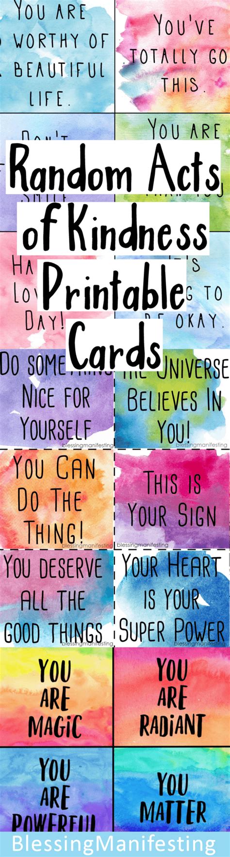 Random Acts Of Kindness Cards | Clip Art And Free Templates within Random Acts Of Kindness Cards ...