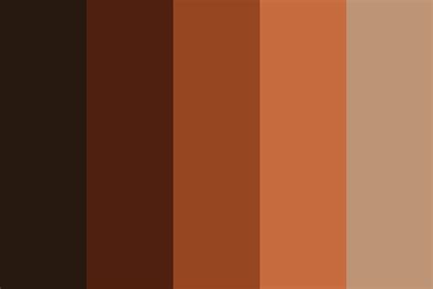 Wood Grain Color Palette