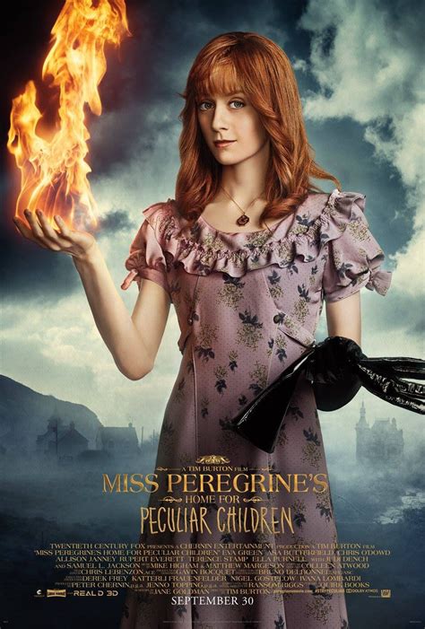 Cartel de la película El hogar de Miss Peregrine para niños peculiares ...