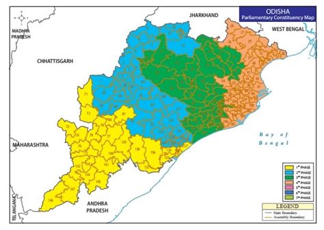 Odisha State - legislative Assembly Seats/Constituency Detail Election ...