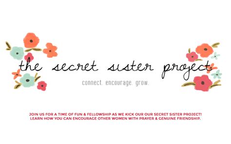 Secret Sister kickoff | Blythe Island Baptist Church