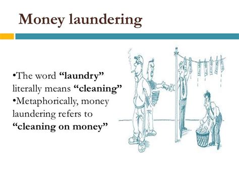 Money laundering