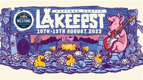 Lakefest UK 2023 Lineup - Aug 9 - 13, 2023