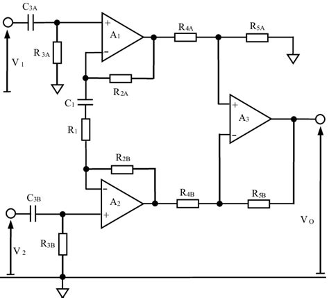 Schematic Diagram of 2-Stage Differential Amplifier | Download ...