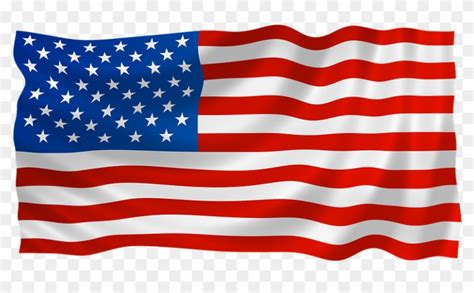 Usa Flag American United States Usa Flag S - Usa Flag Vector Free Download - Free Transparent ...