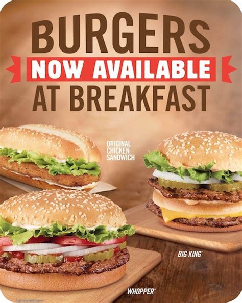 Burger King breakfast menu | Fastfoodmenuprice.com