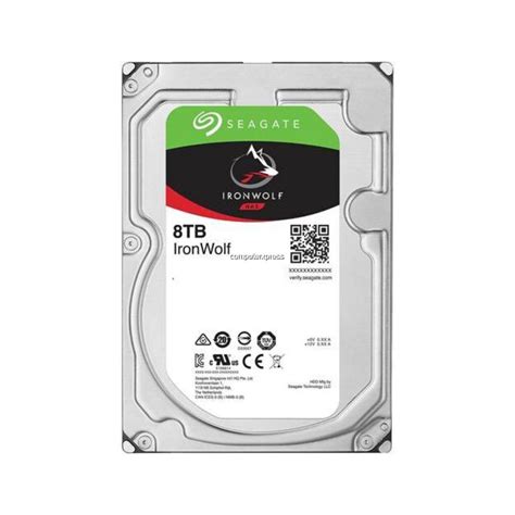 Seagate Ironwolf NAS HDD 3.5'' SATA 5900RPM Internal Hard Disk / Hard ...