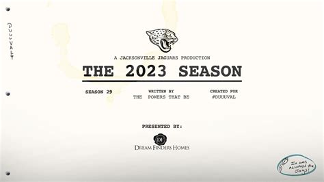 It Was Written | 2023 Schedule Release | Jacksonville Jaguars - Win Big ...