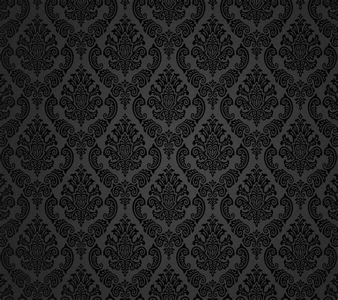 Floral Pattern, black abstract, floral pattern texture, HD wallpaper | Peakpx