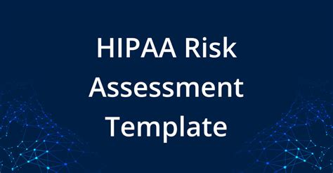 HIPAA Risk Assessment Template