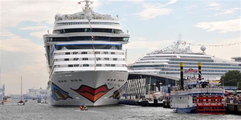 Kreuzfahrtterminals Rostock Warnemünde | Übersicht Liegeplätze