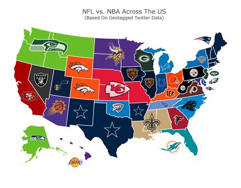 Nfl Teams Map Of Usa - Map